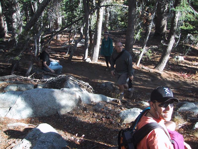 [Dave, Sonja, Phil and Leo taking a break]