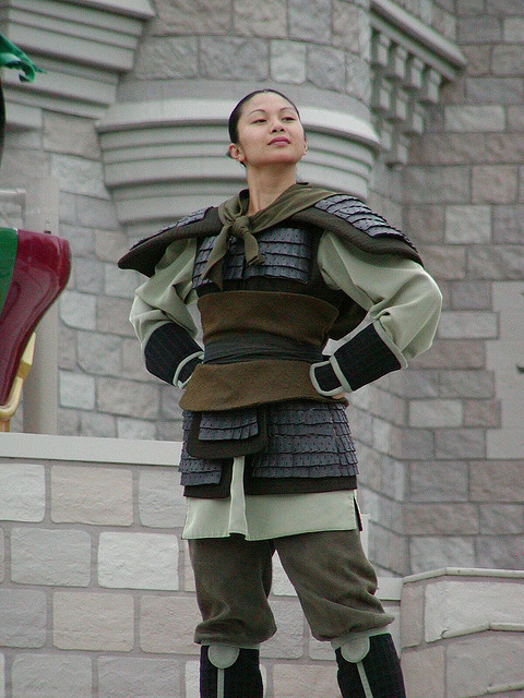 [Disney Mulan warrior outfit]