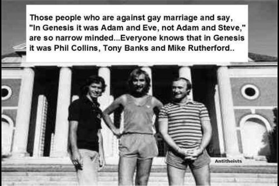 [Those people who are against gay marriage and say 