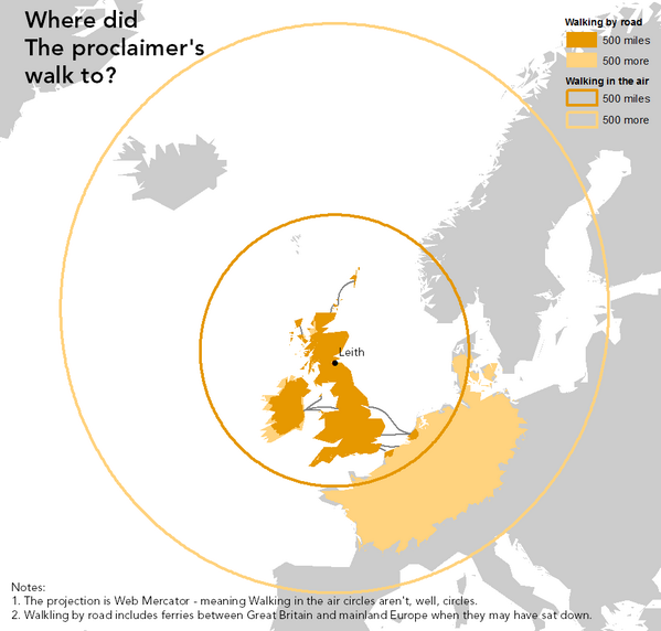 [Where the proclaimers could have walked]