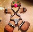 [Bondage gingerbread man]
